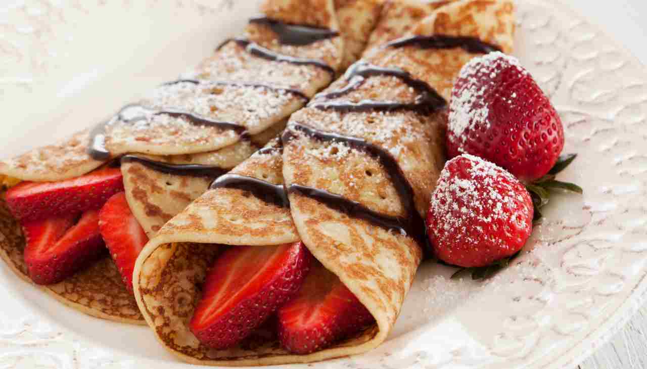Crepes alle fragole