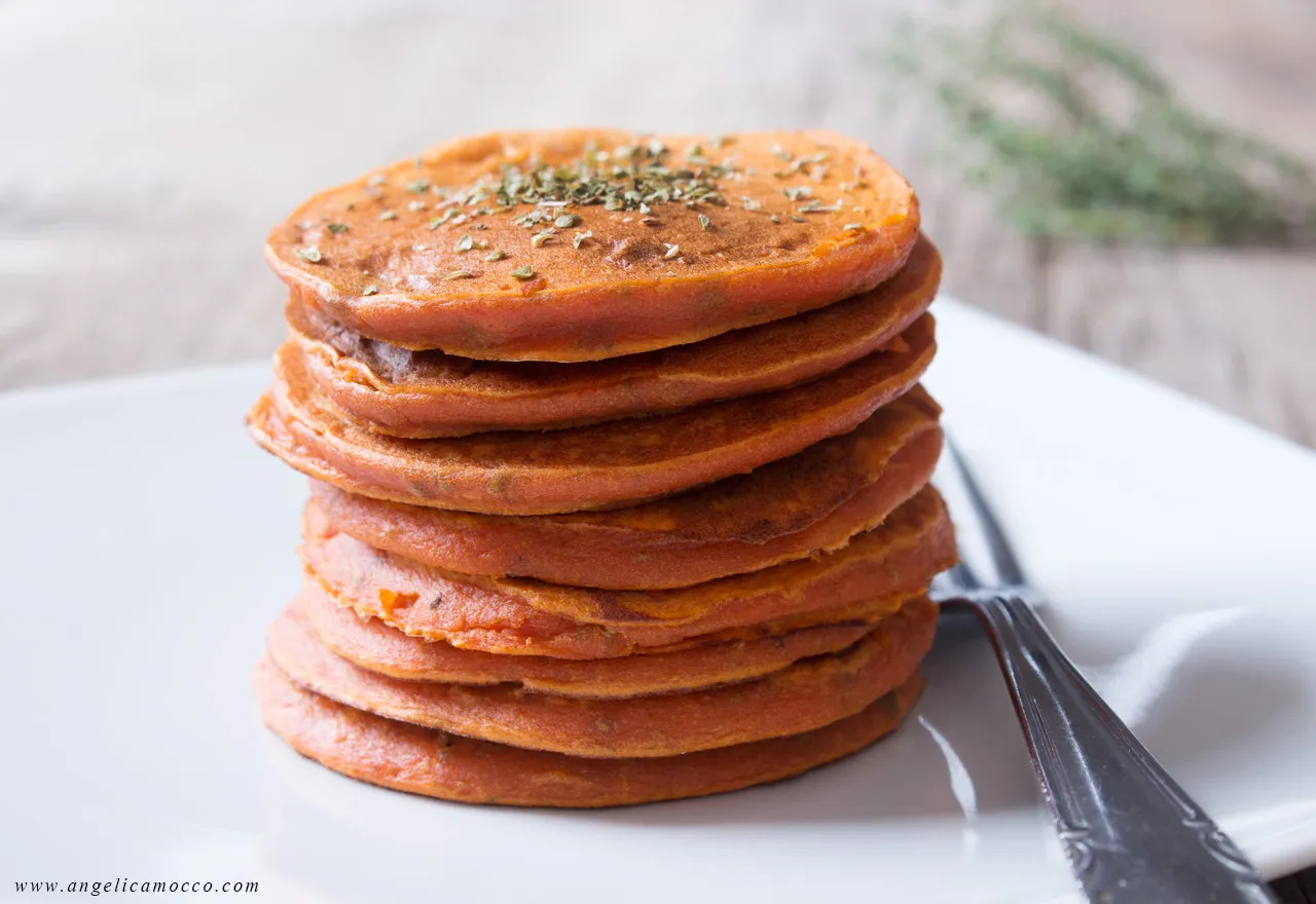 Pancake di farina di ceci